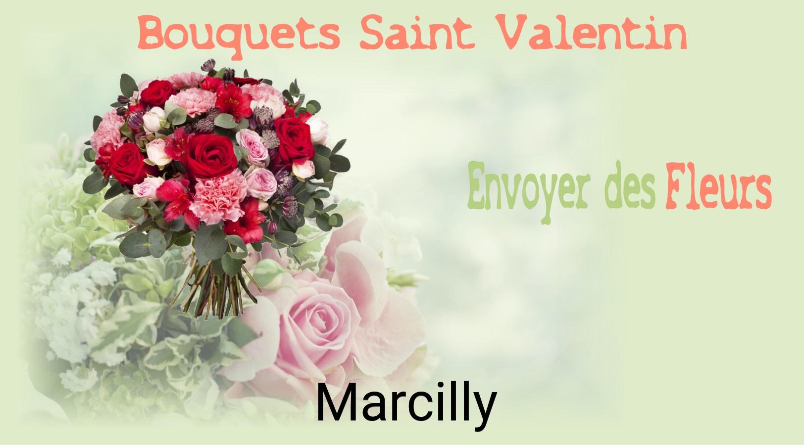 Roses de Saint-Valentin livrées à Marcilly